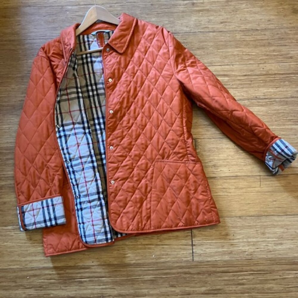 Black Burberry Fall Jacket